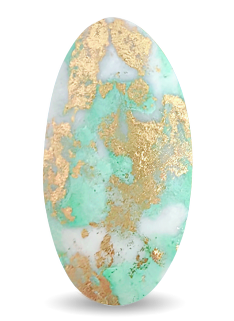 <span>Choco Splash</span> Light Green/Bronze Splashed